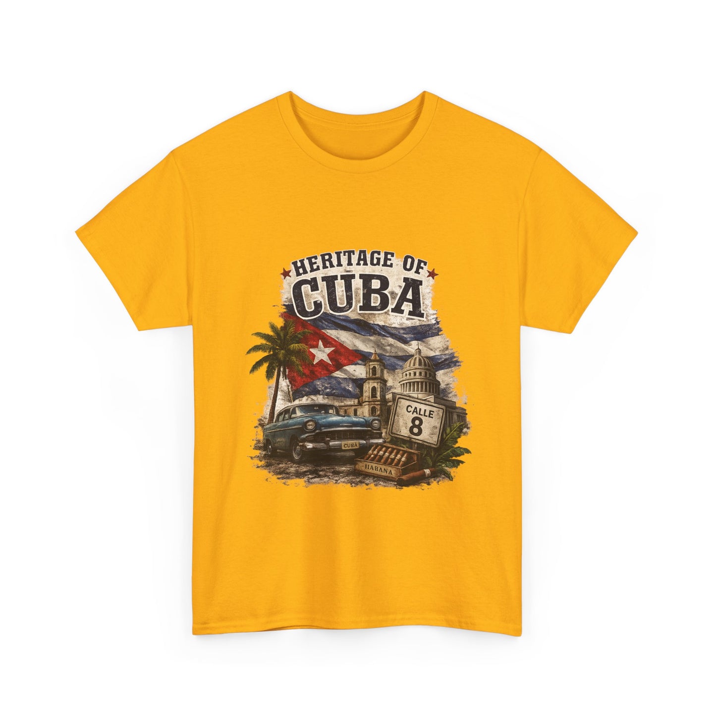 Heritage of Cuba Vintage Graphic Tee