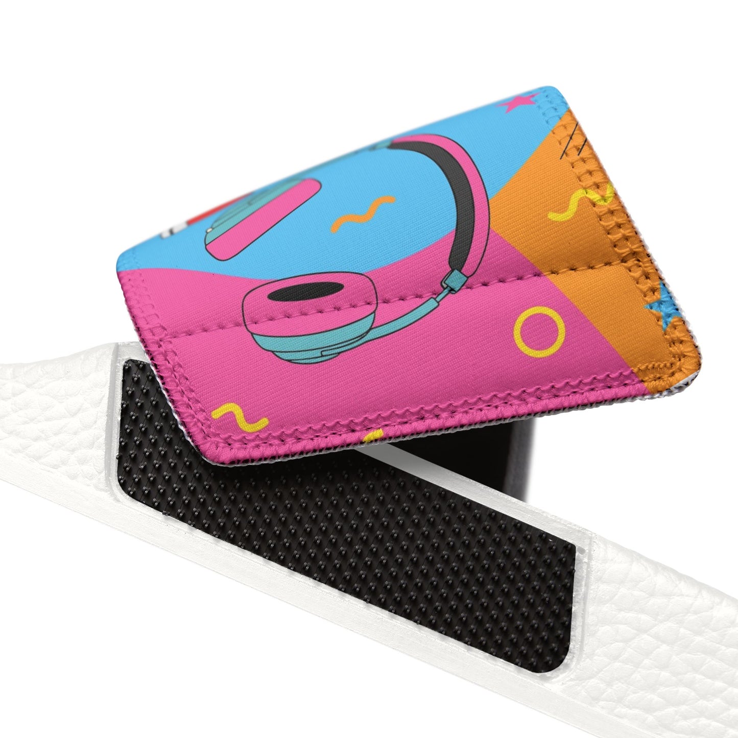 Retro Boombox Graphic Women's Sandals