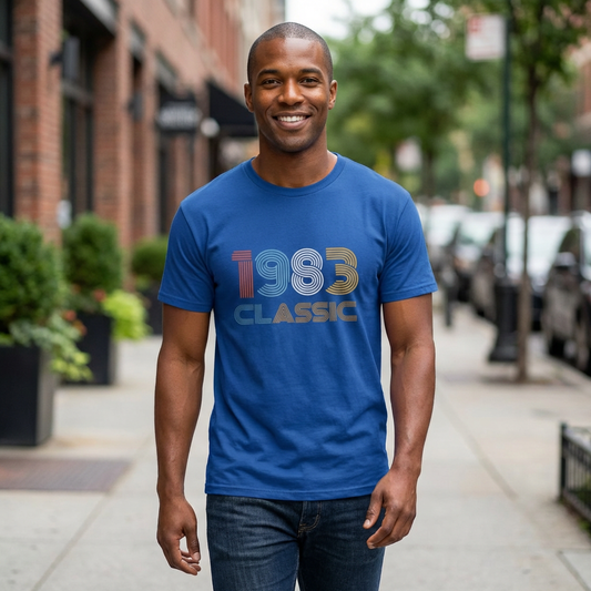 1983 Classic Tee — Retro 1983 Graphic T-Shirt