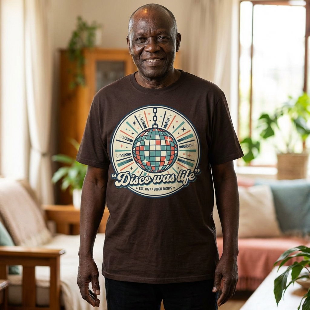 Disco Was Life T-Shirt — Retro Disco Ball Vintage Dance Tee