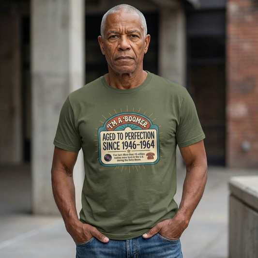 Baby Boomer T-Shirt — Retro Pride Tee for Boomers
