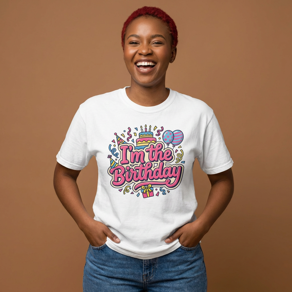 "I'm the Birthday" Graphic Tee