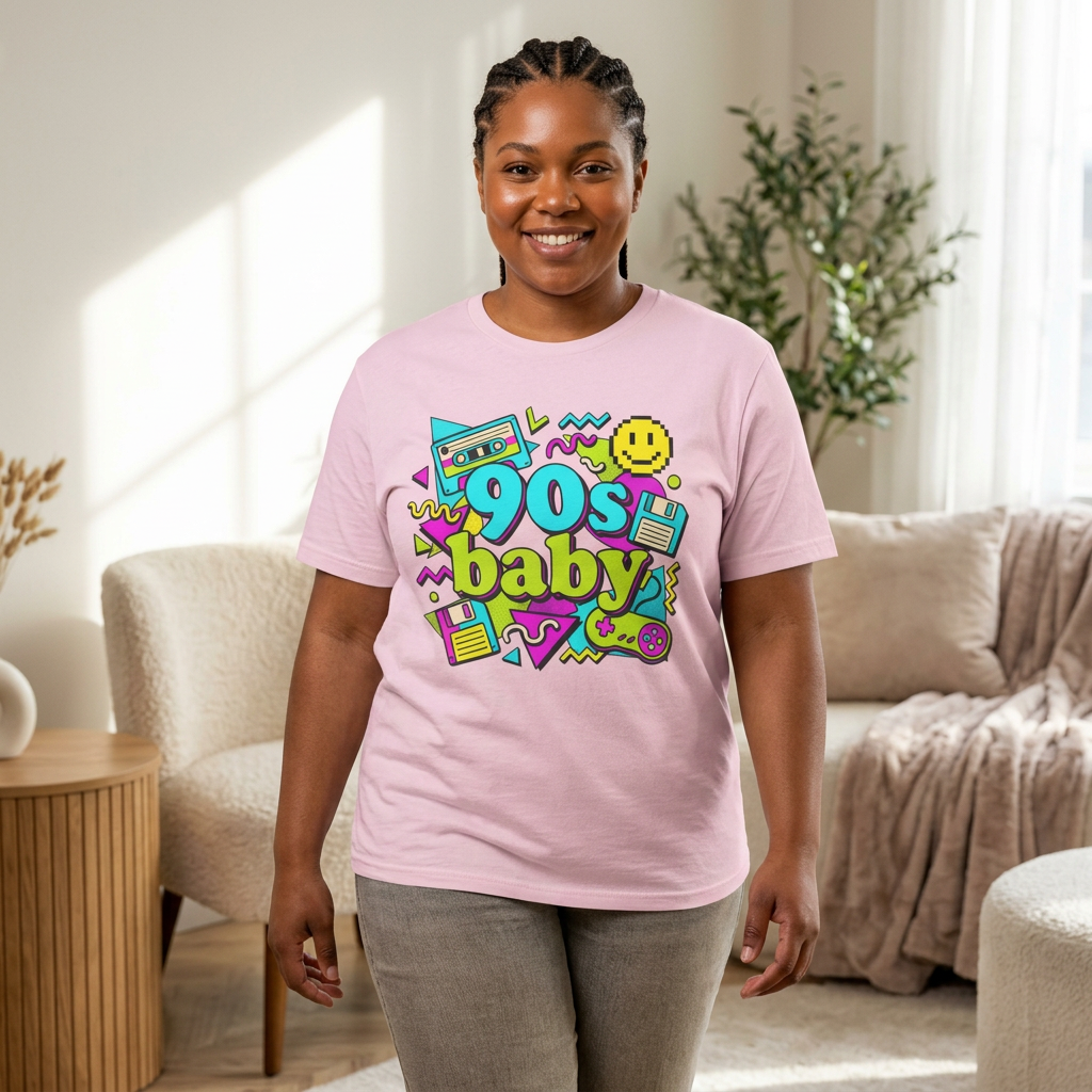 Retro 90s Baby Graphic Tee
