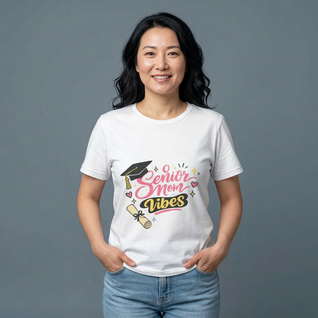 Senior Mom Vibes Tee