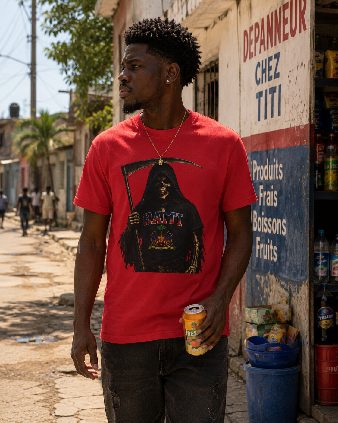 Haiti Street Reaper Tee