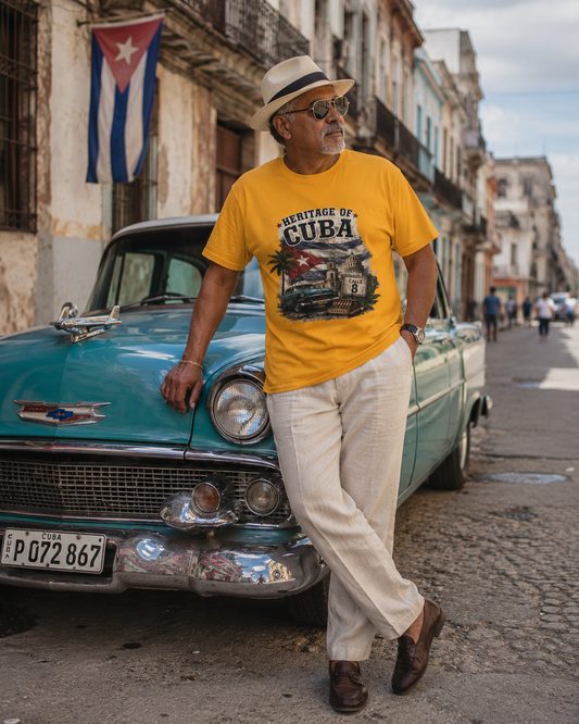 Heritage of Cuba Vintage Graphic Tee