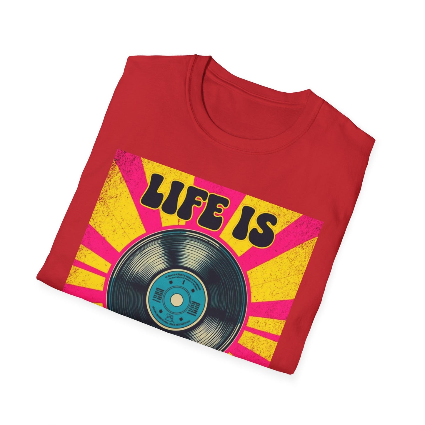 Classic Tracks T-Shirt – Vintage Vinyl 'Life Is Classic Tracks' Tee