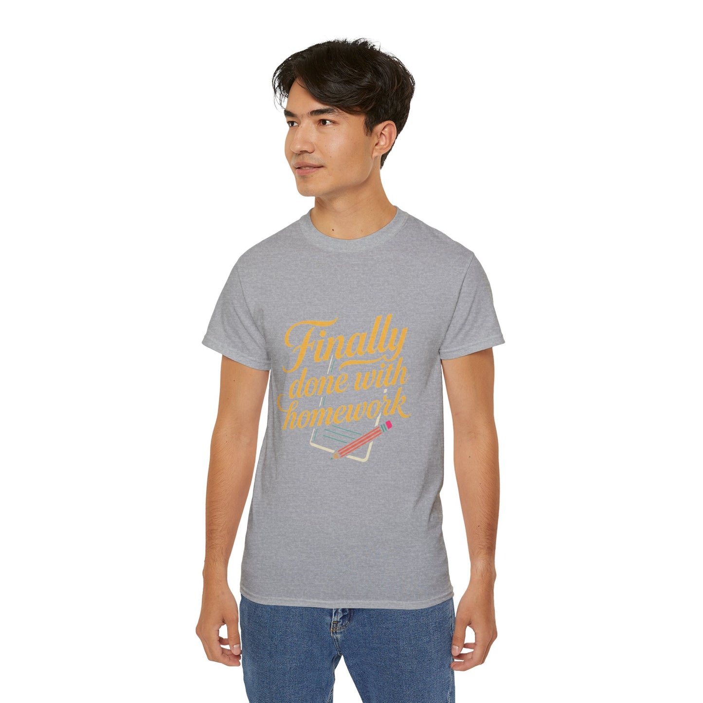Finally Done With Homework Tee