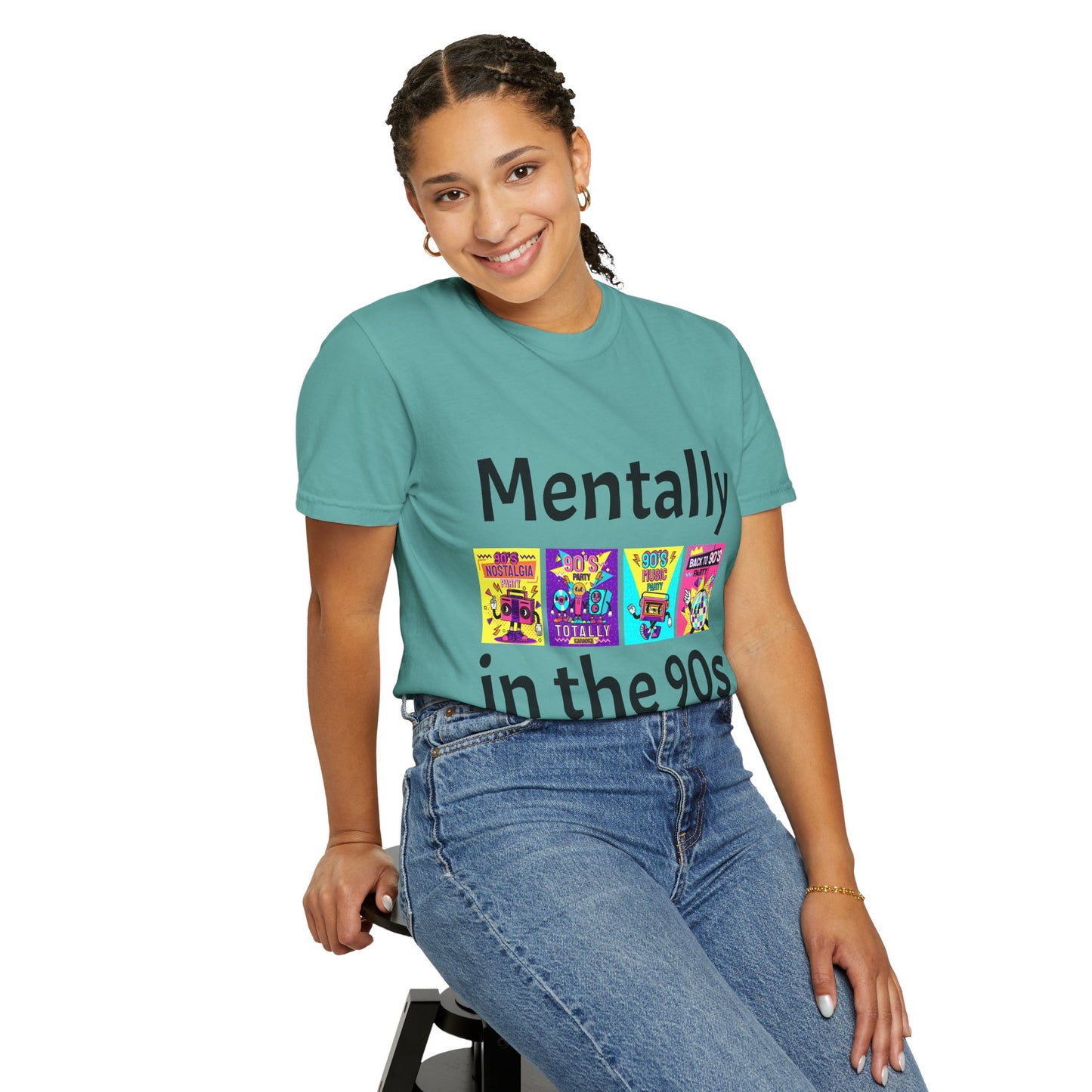 Mentally in the 90s T-Shirt — Retro Nostalgia Tee for 90s Kids