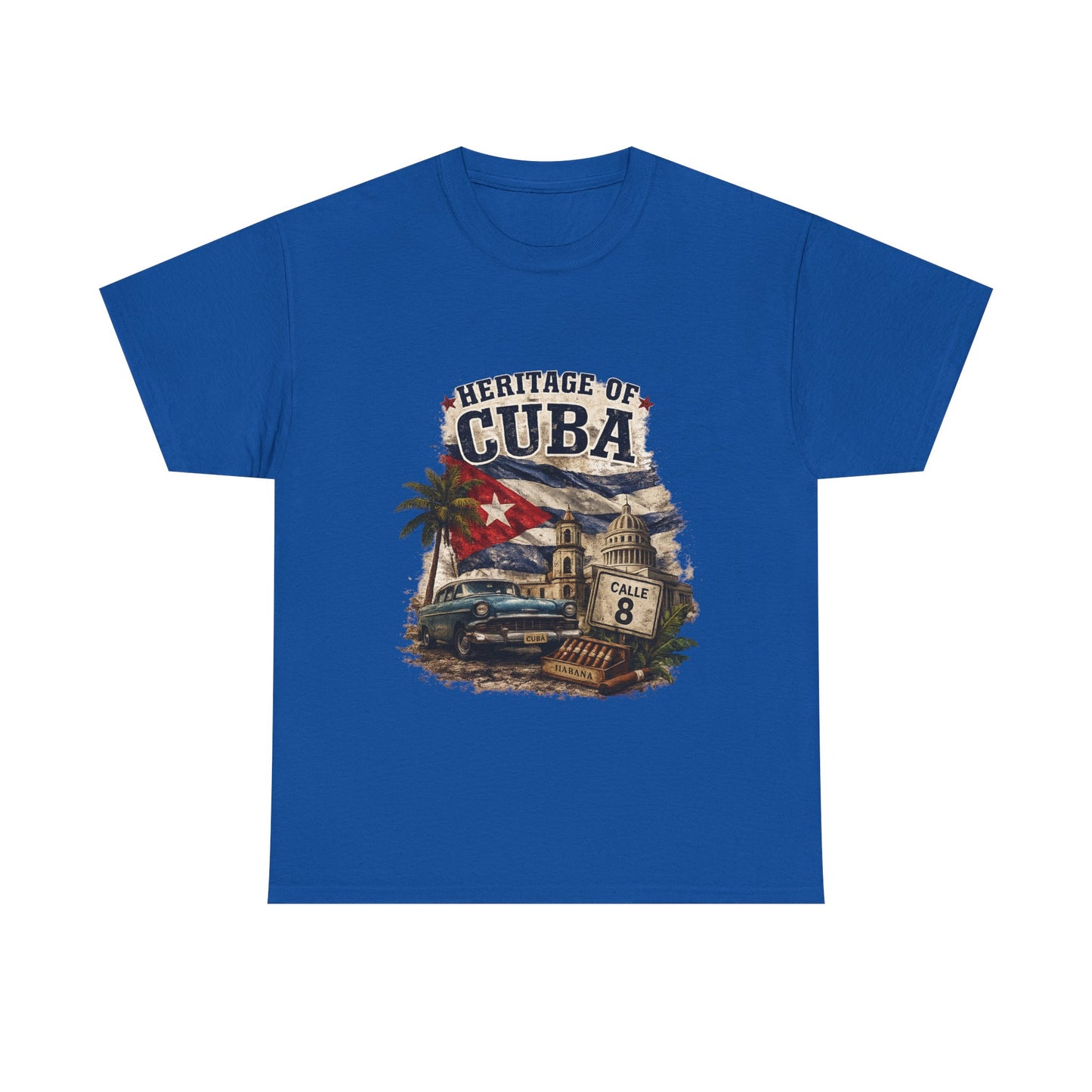 Heritage of Cuba Vintage Graphic Tee