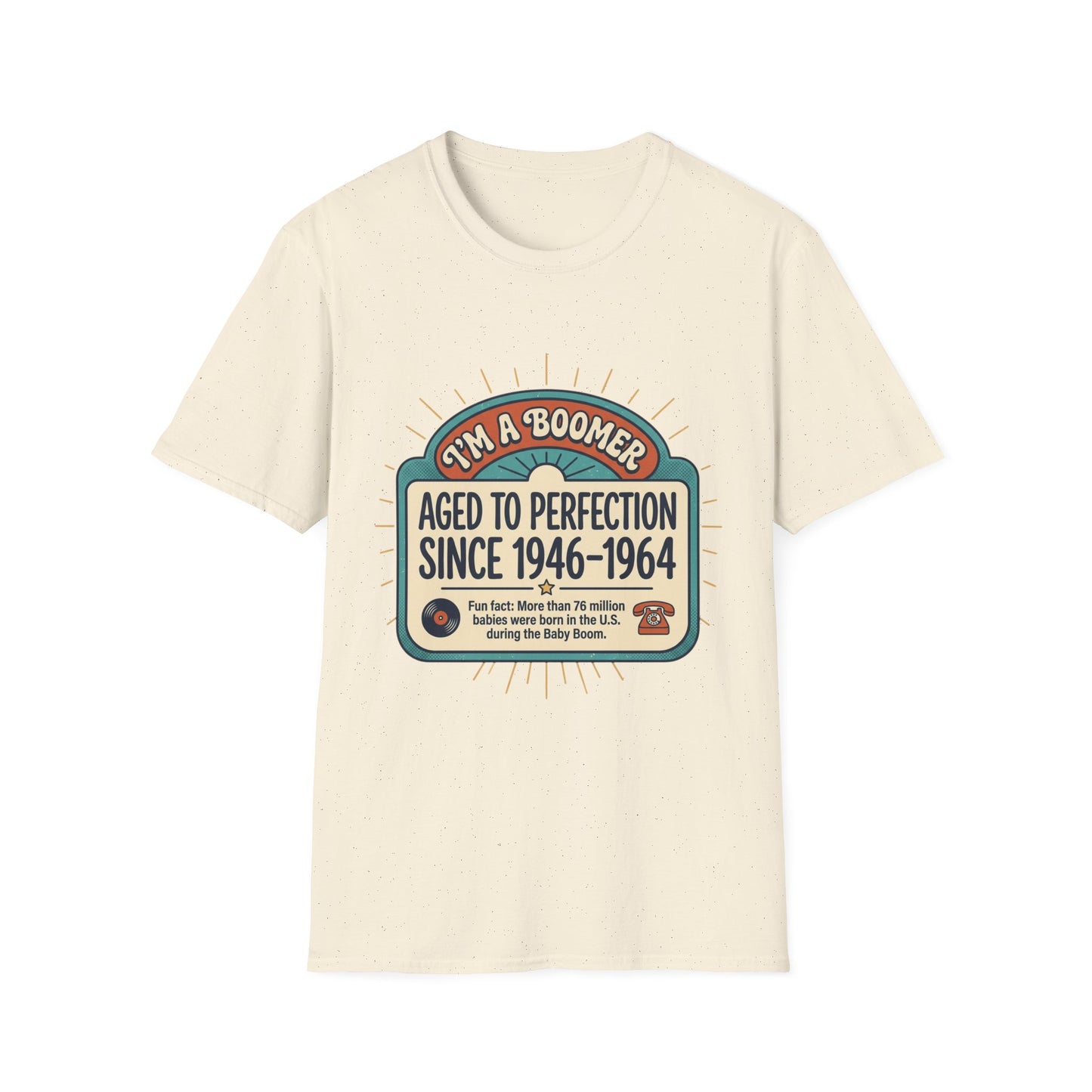 Baby Boomer T-Shirt — Retro Pride Tee for Boomers