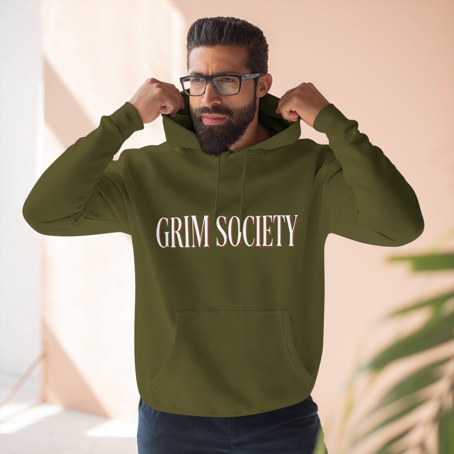 Grim Society “Roll Up” College Edition Hoodie