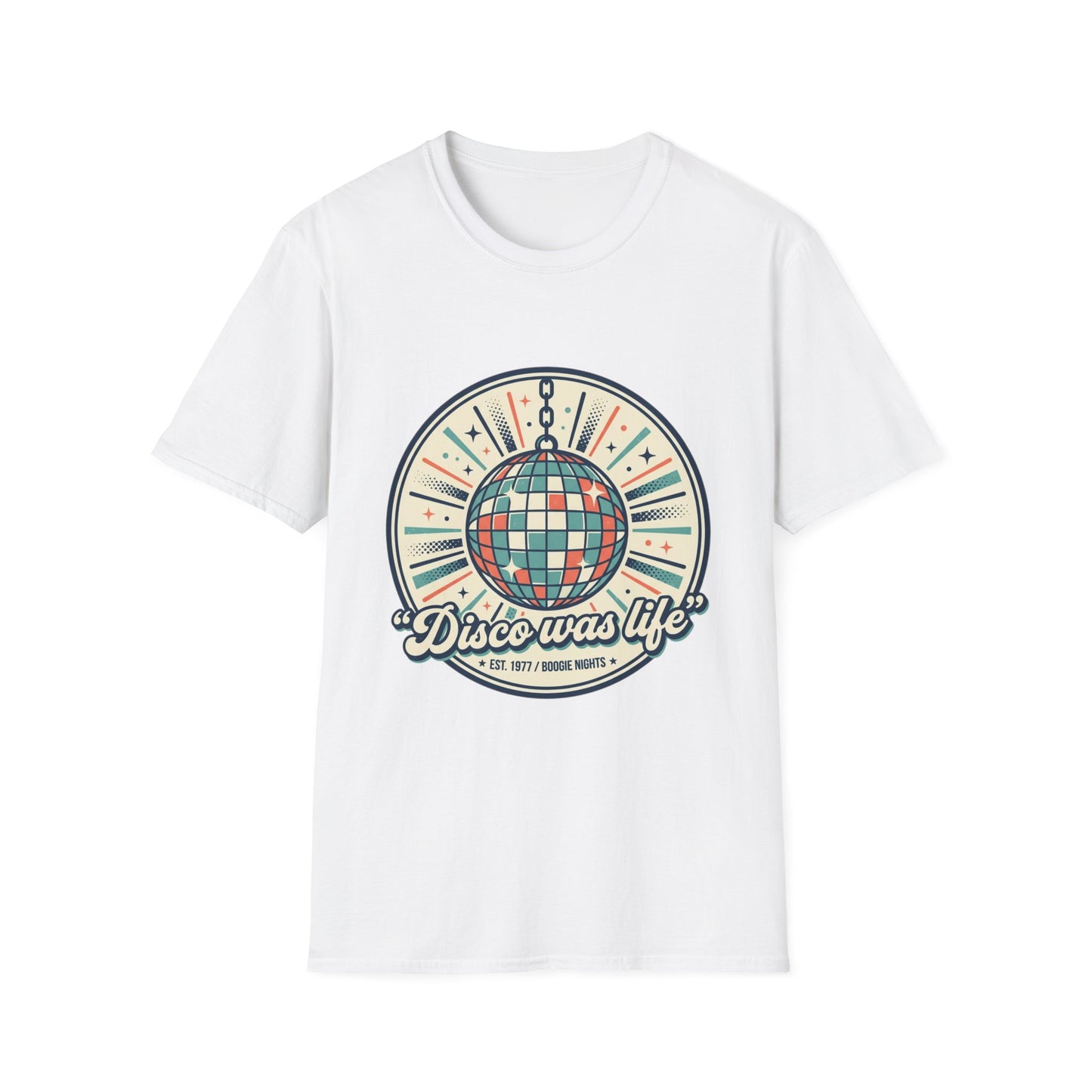 Disco Was Life T-Shirt — Retro Disco Ball Vintage Dance Tee