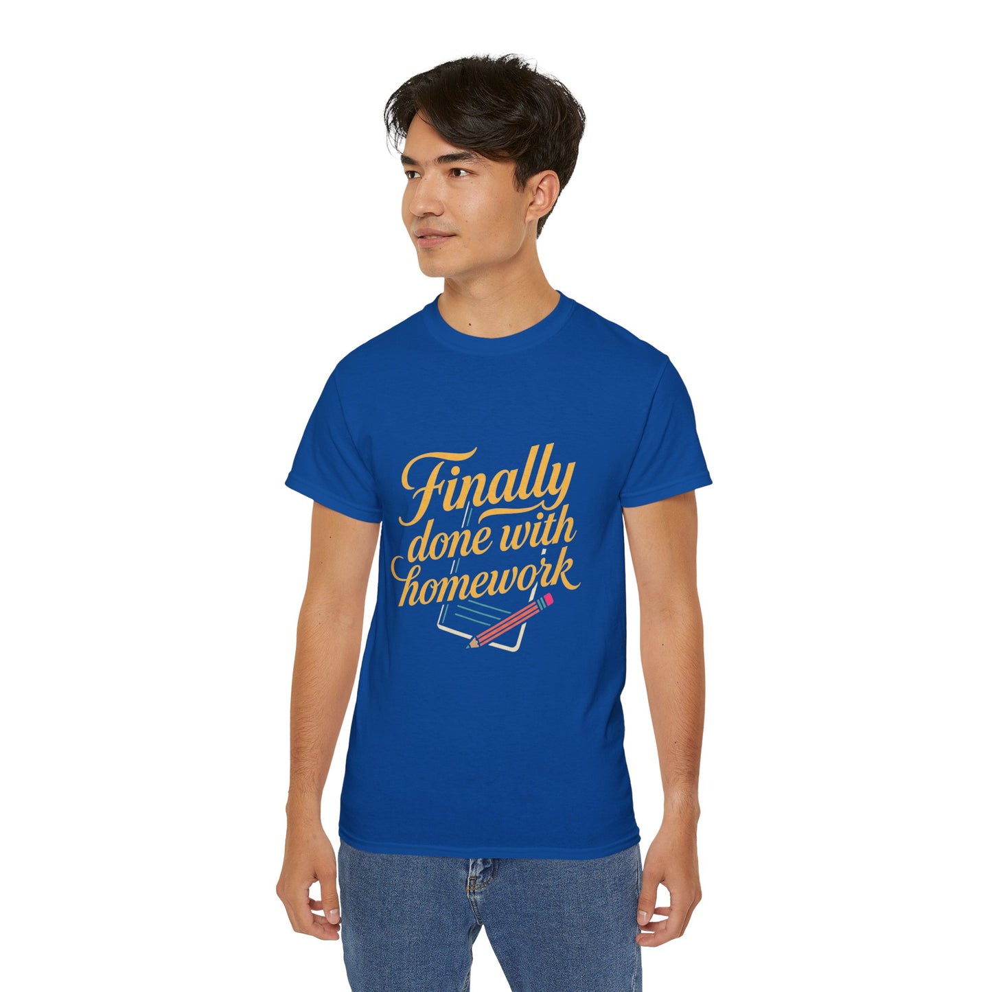 Finally Done With Homework Tee