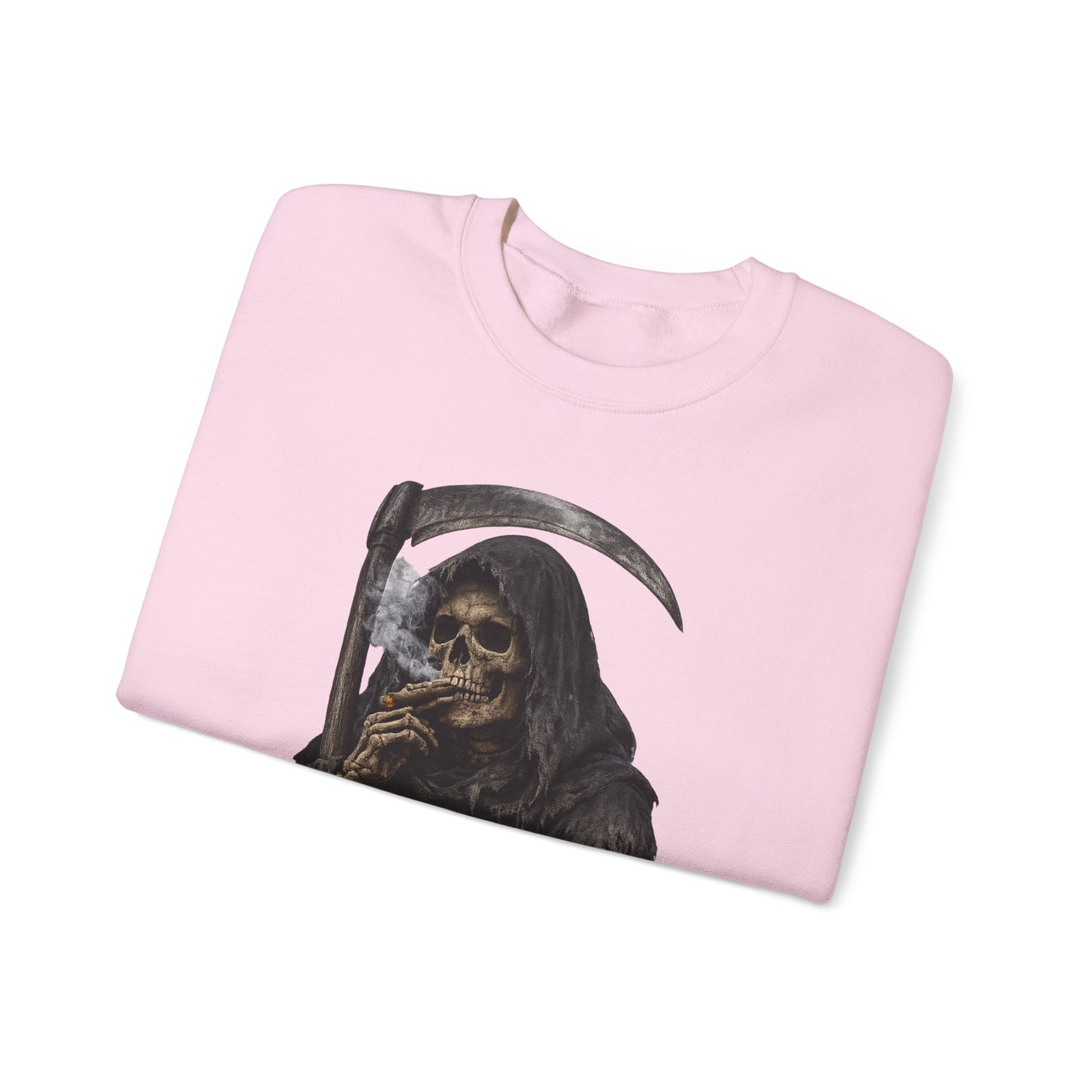 Grim Reaper Sweatshirt Gothic Streetwear Crewneck