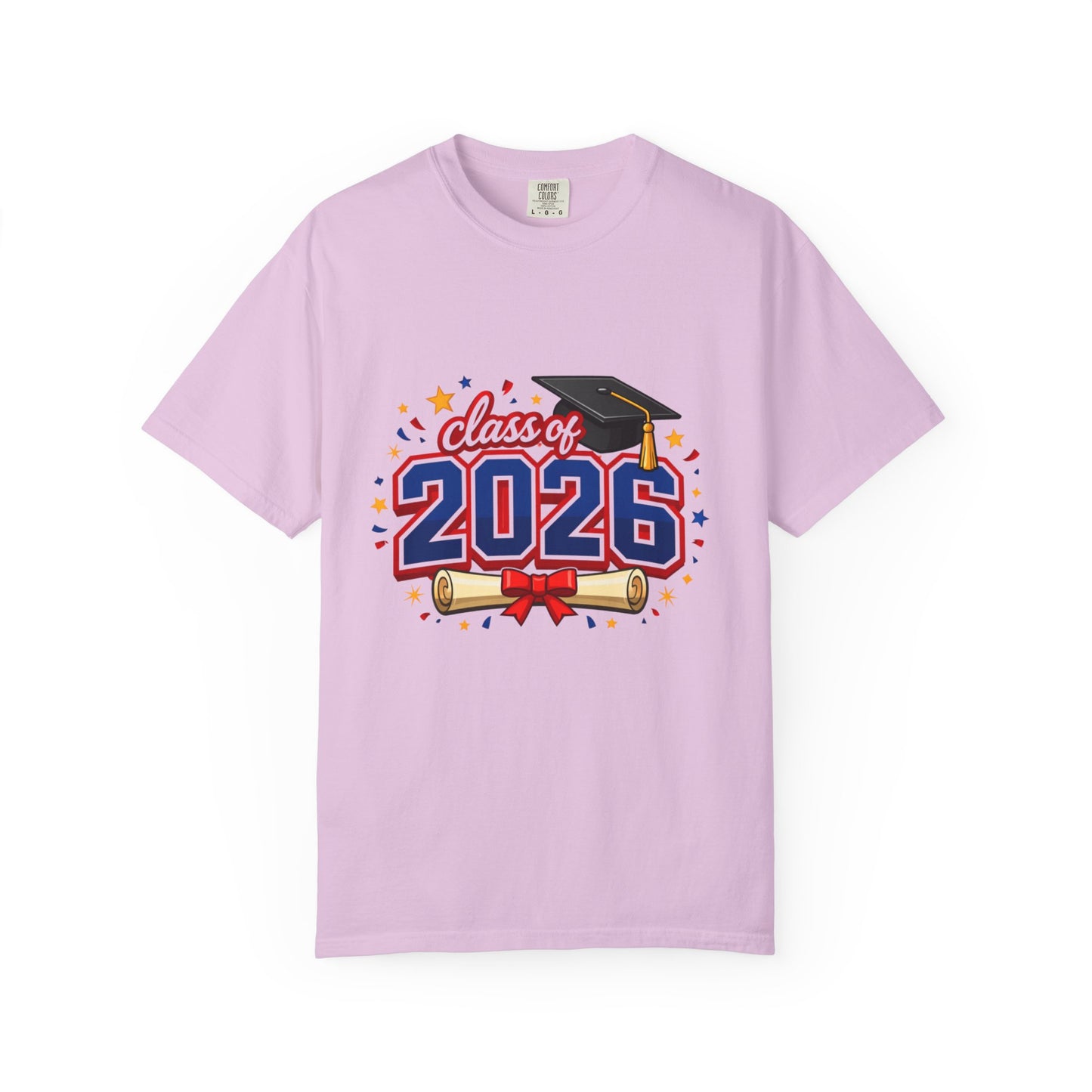 Class of 2026 Graduation T-Shirt — Cap & Diploma Celebration Tee
