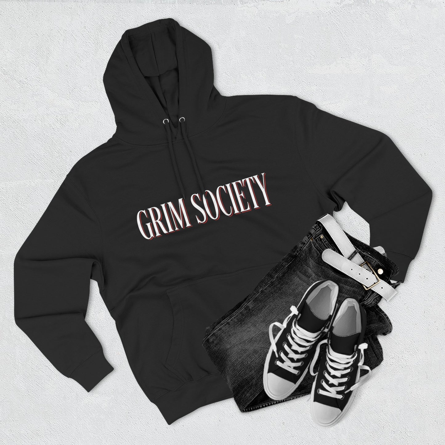 Grim Society “Roll Up” College Edition Hoodie