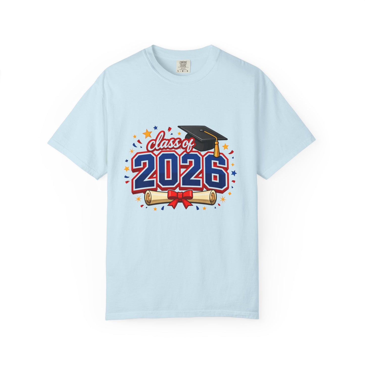 Class of 2026 Graduation T-Shirt — Cap & Diploma Celebration Tee
