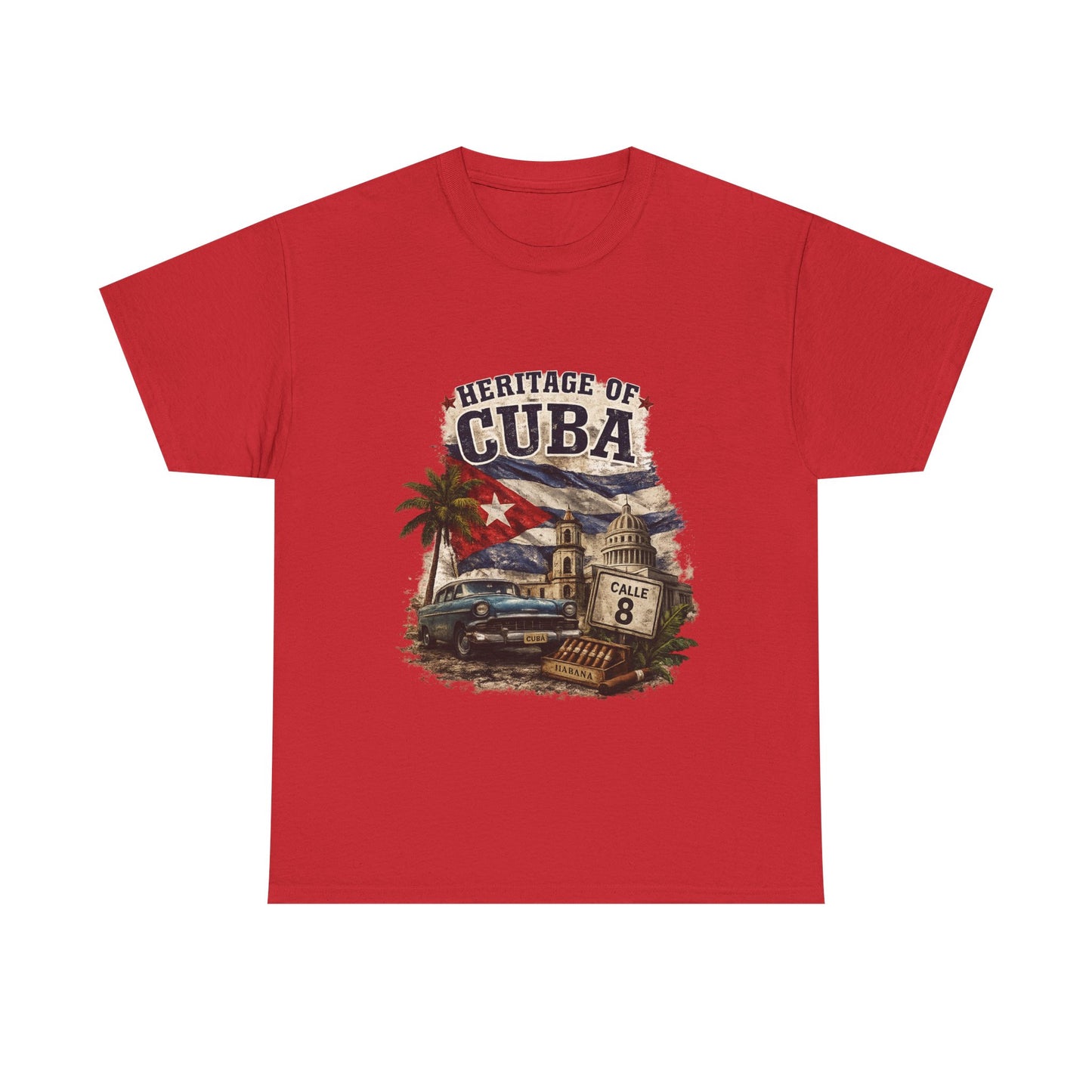 Heritage of Cuba Vintage Graphic Tee