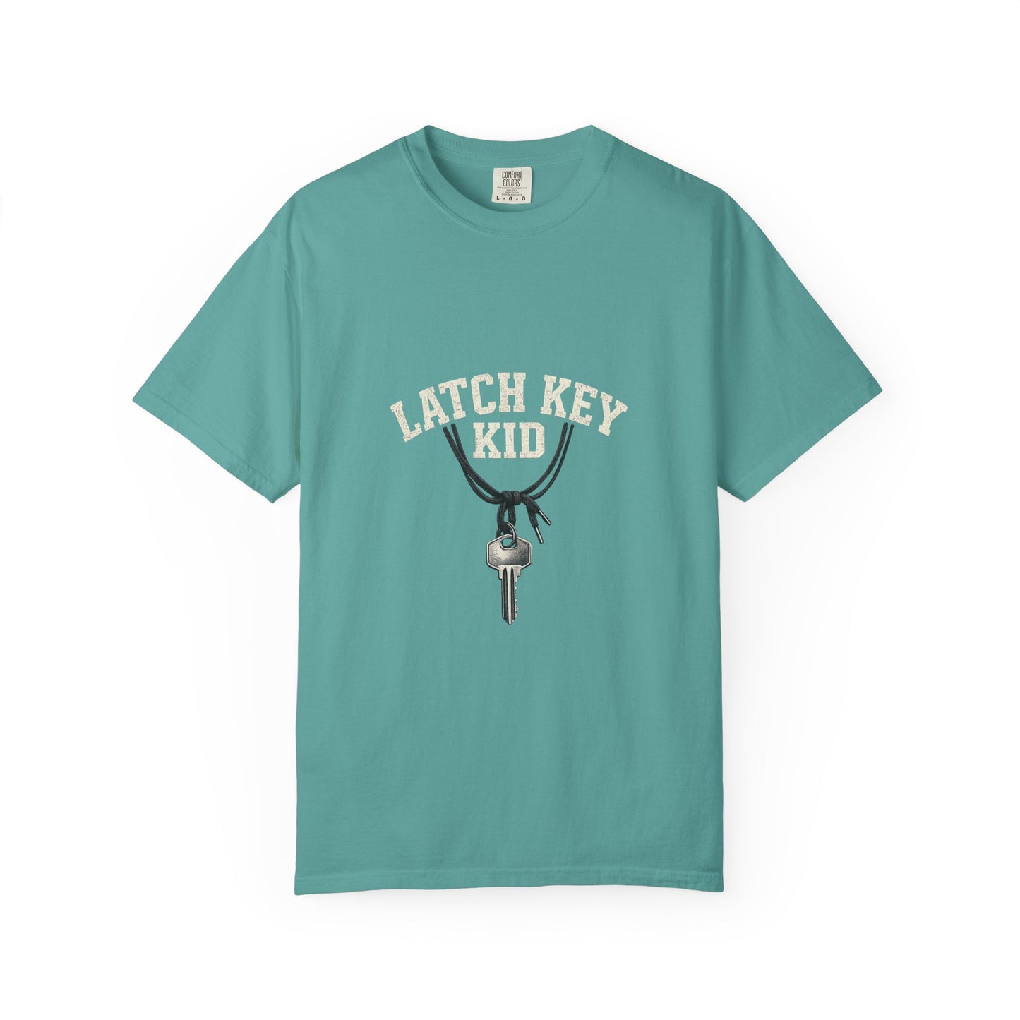 Latch Key Kid T-Shirt — Vintage Key Graphic Tee for Kids & Teens