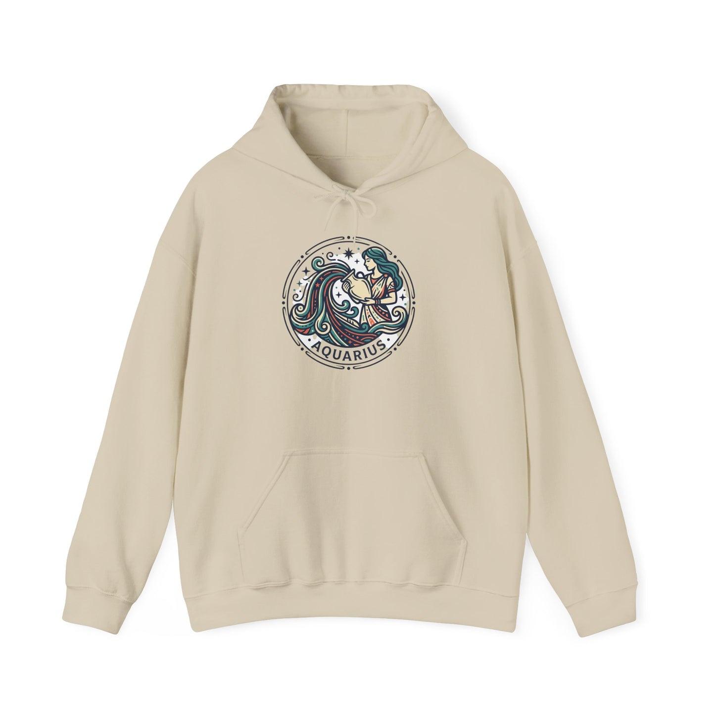 Aquarius Zodiac Hoodie — Star Sign Astrology Sweatshirt