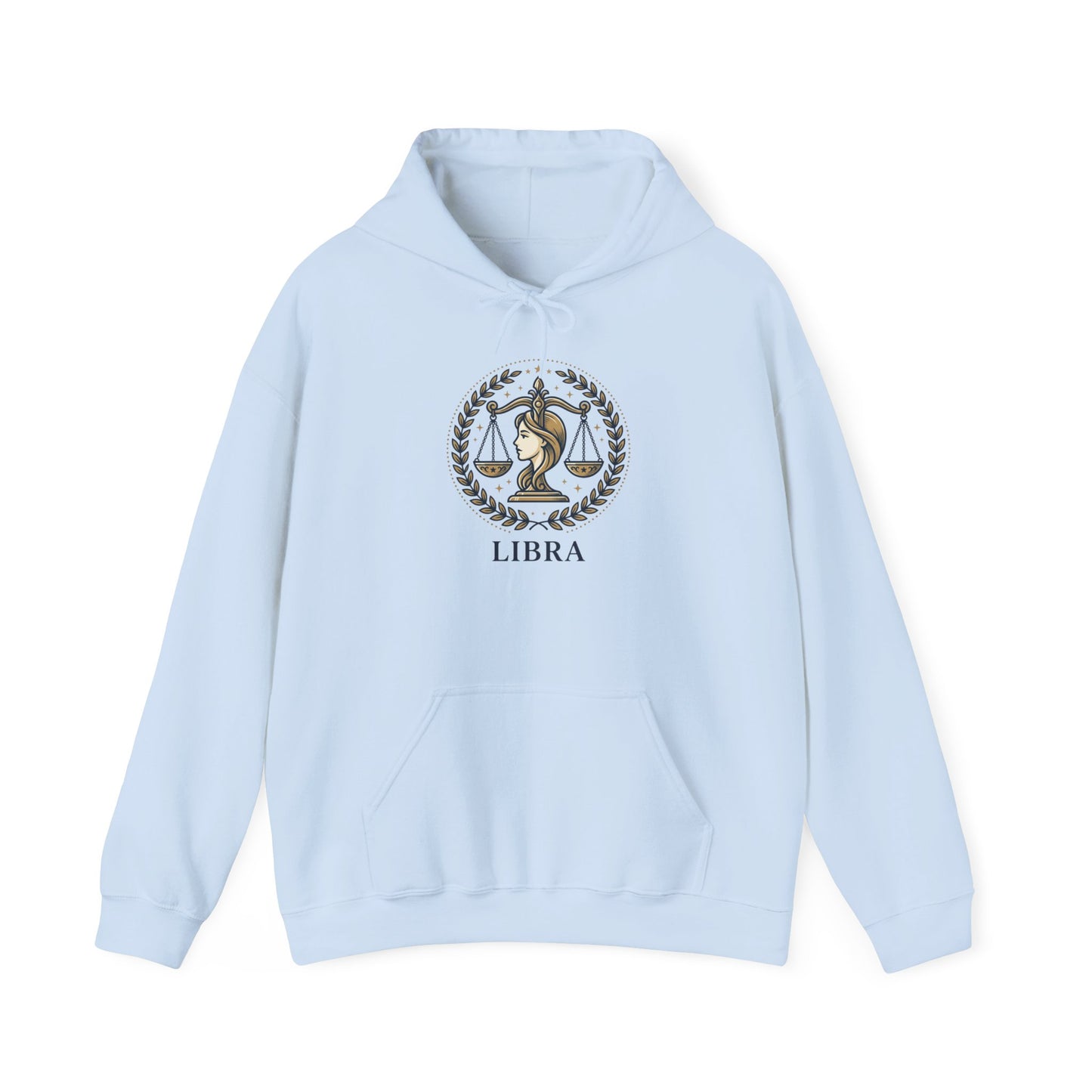 Libra Zodiac Hoodie - Elegant Scales Astrology Sweatshirt