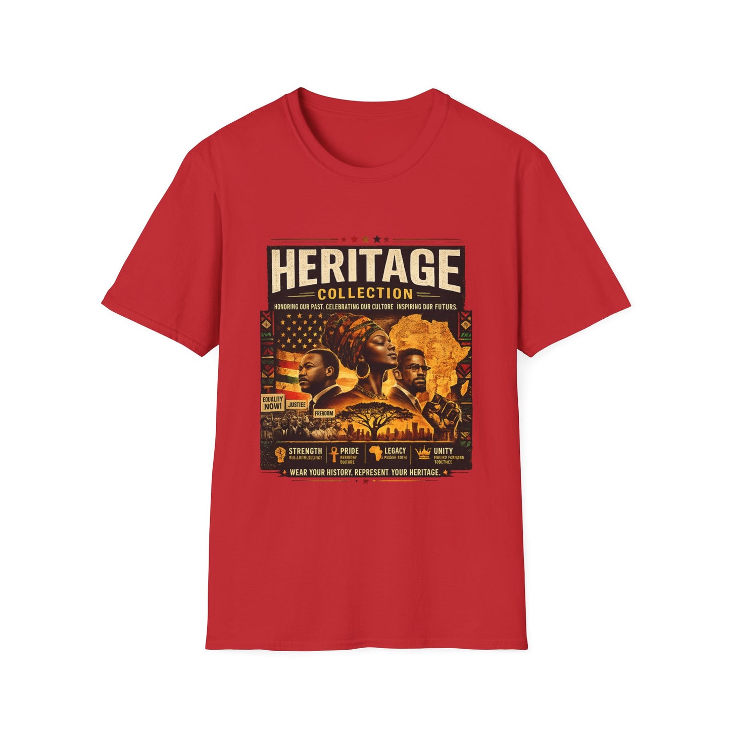 Heritage Collection African American History Graphic Tee | Cultural Pride Shirt