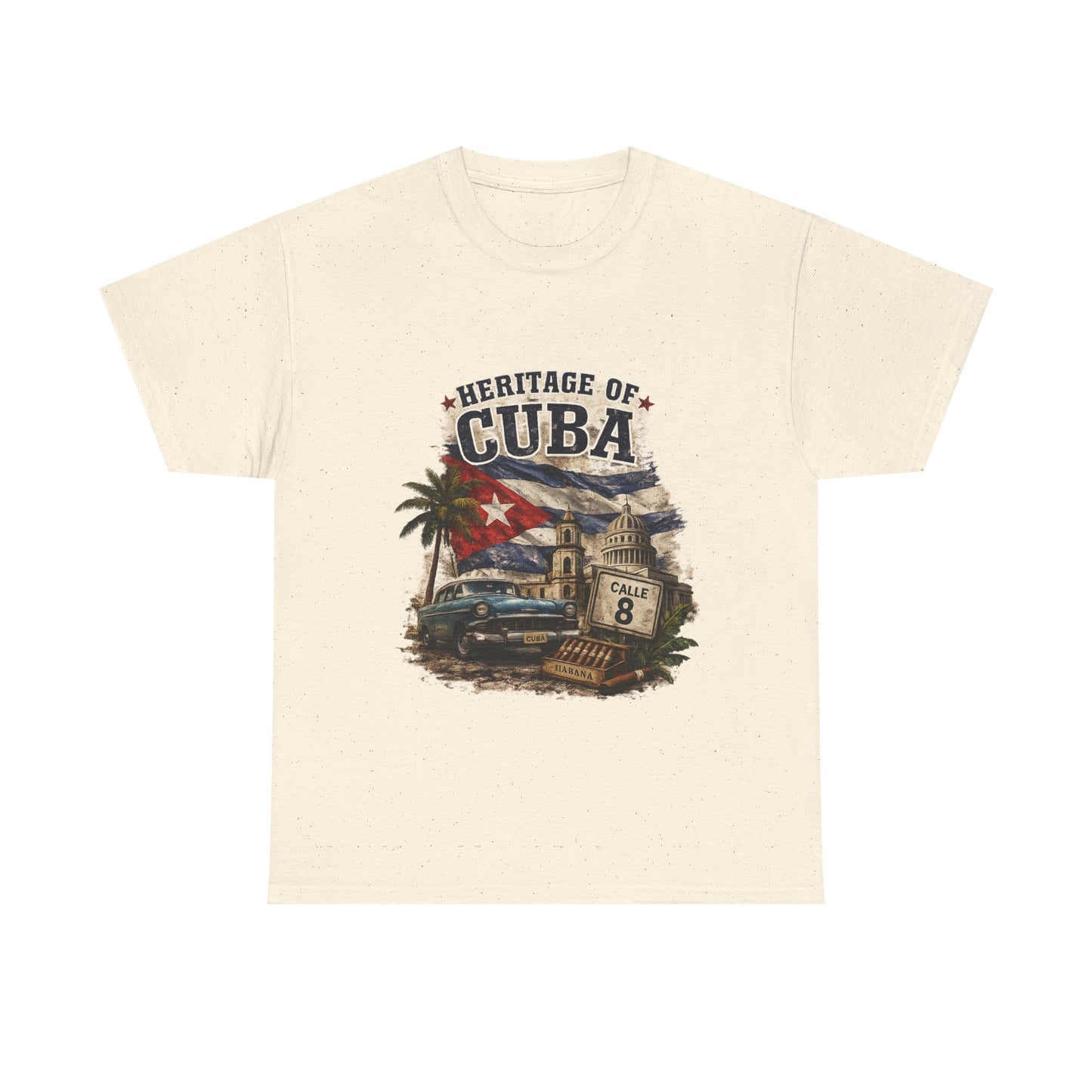 Heritage of Cuba Vintage Graphic Tee