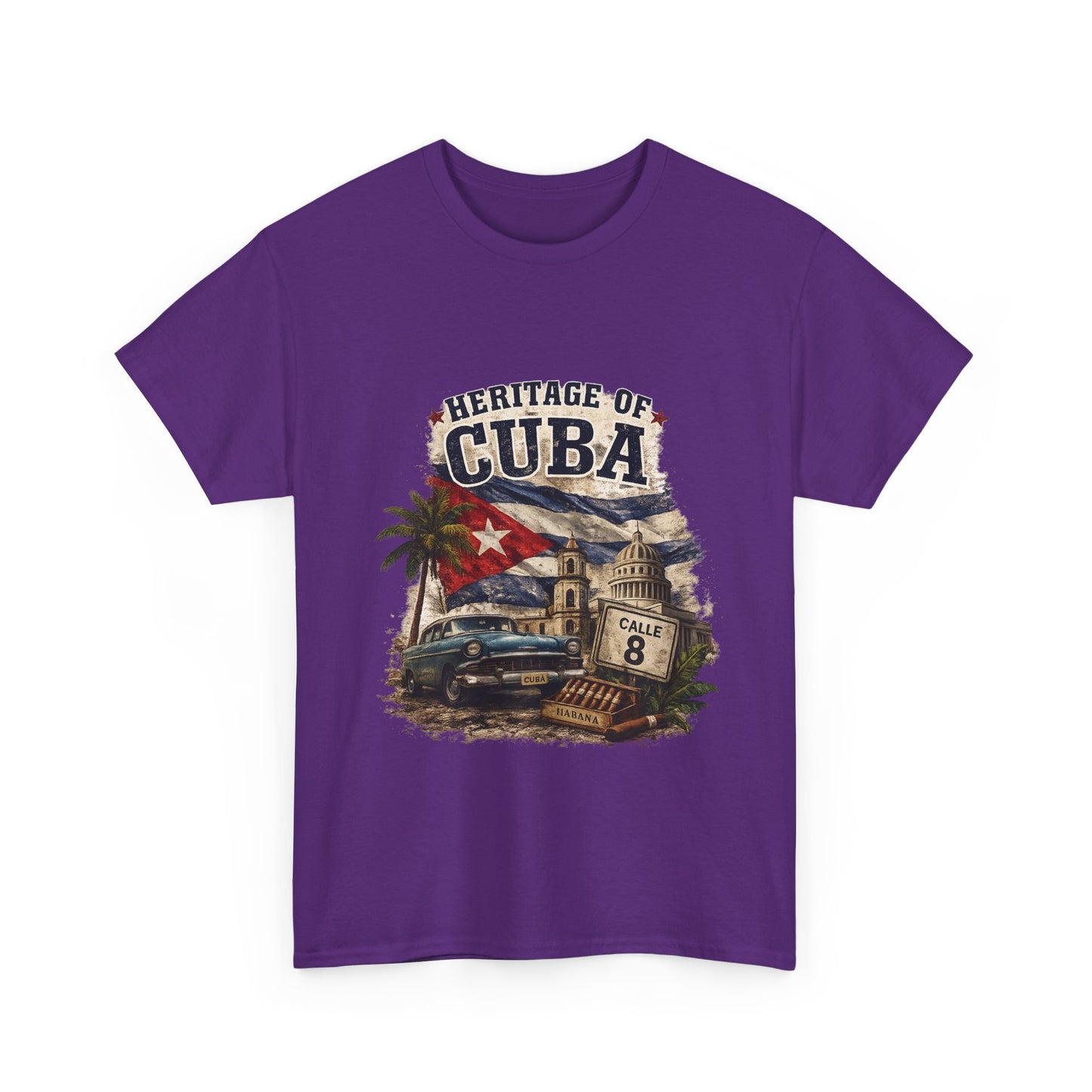 Heritage of Cuba Vintage Graphic Tee