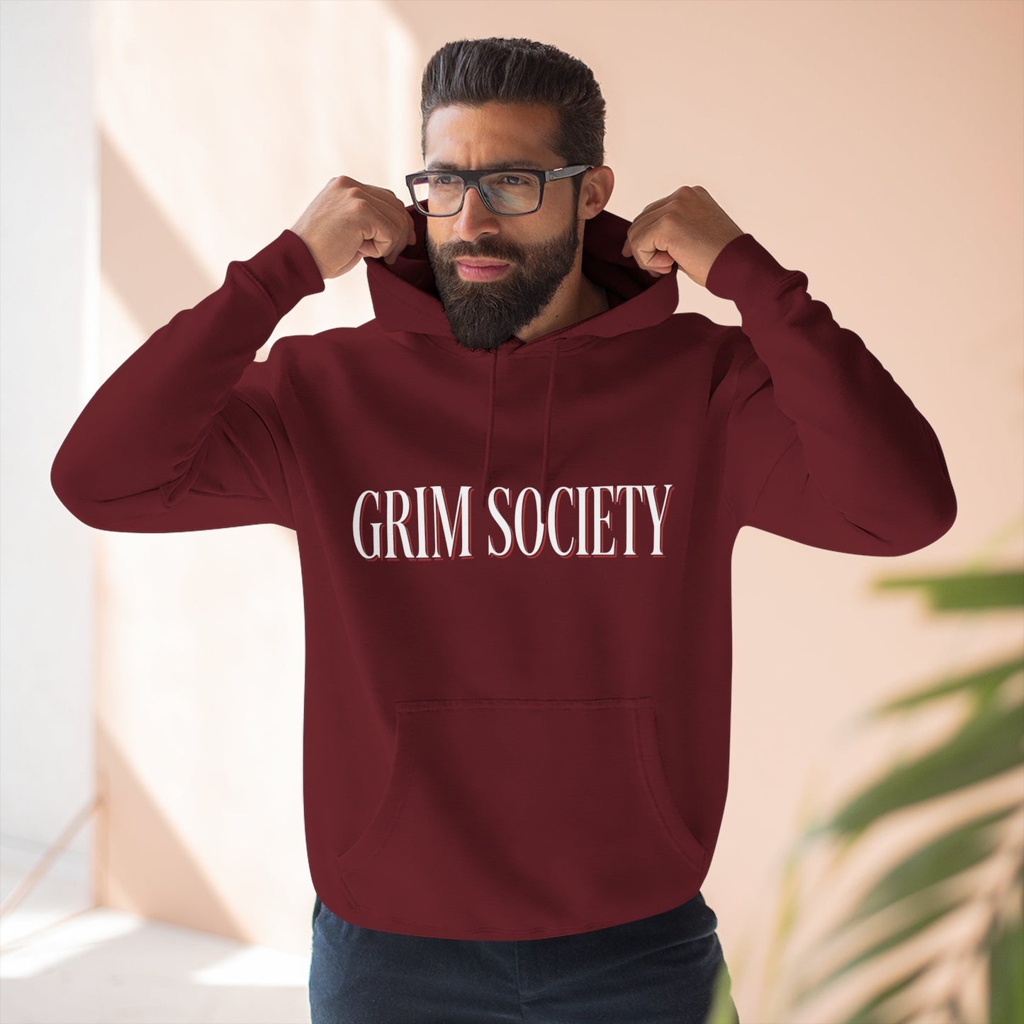Grim Society “Roll Up” College Edition Hoodie