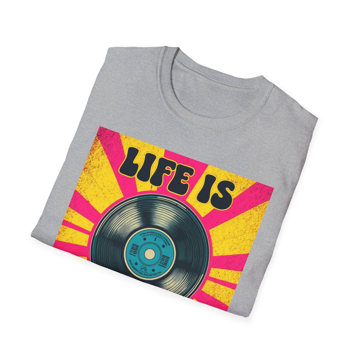 Classic Tracks T-Shirt – Vintage Vinyl 'Life Is Classic Tracks' Tee