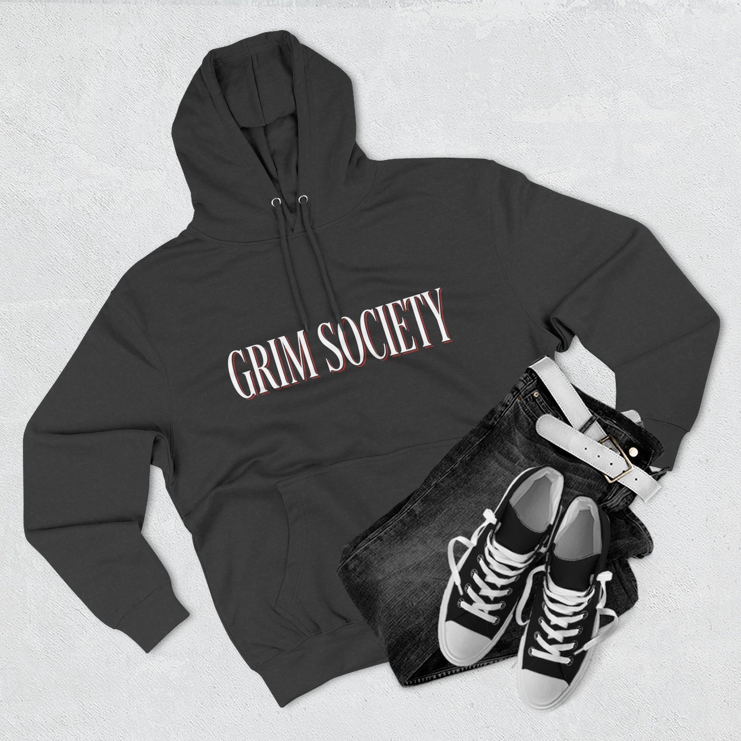 Grim Society “Roll Up” College Edition Hoodie