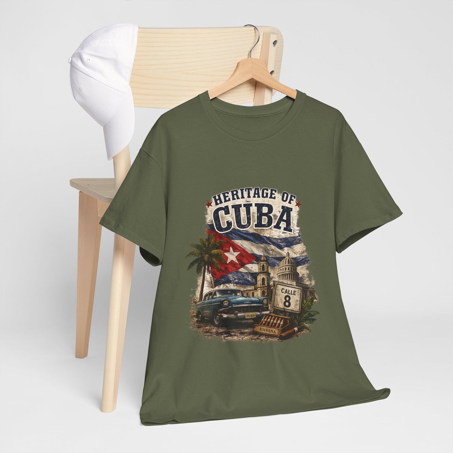 Heritage of Cuba Vintage Graphic Tee