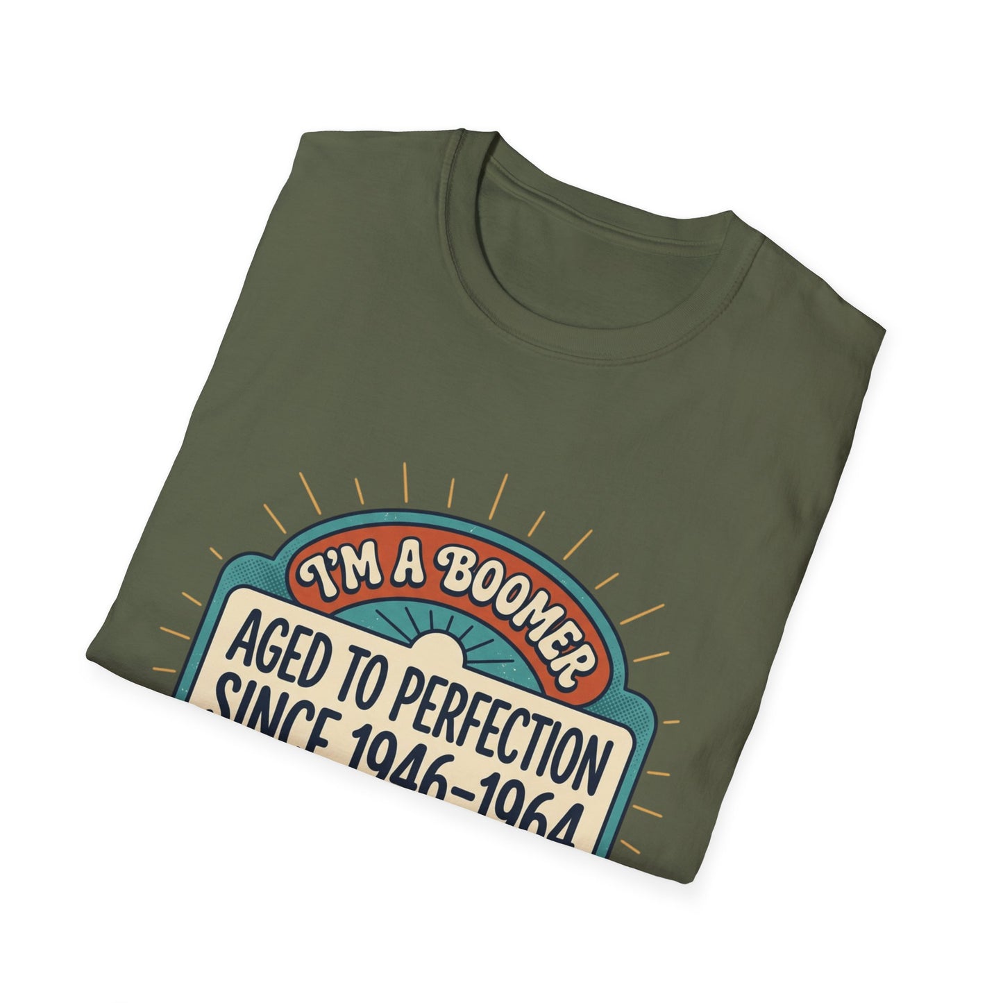 Baby Boomer T-Shirt — Retro Pride Tee for Boomers