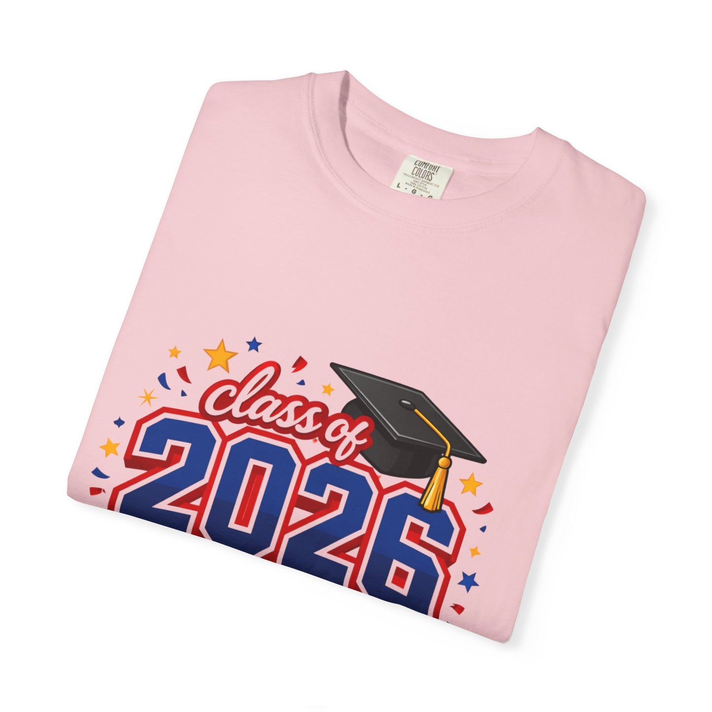 Class of 2026 Graduation T-Shirt — Cap & Diploma Celebration Tee