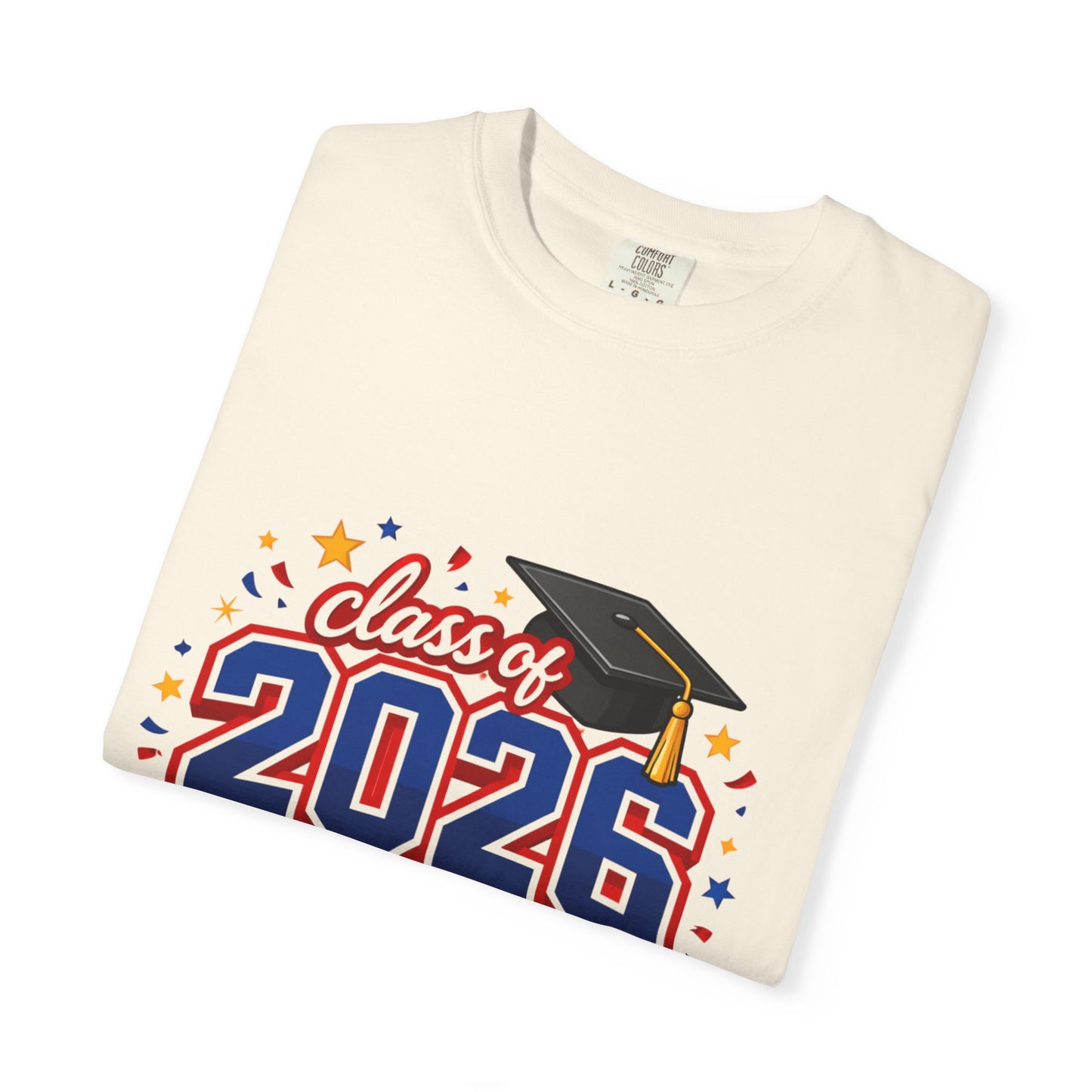 Class of 2026 Graduation T-Shirt — Cap & Diploma Celebration Tee