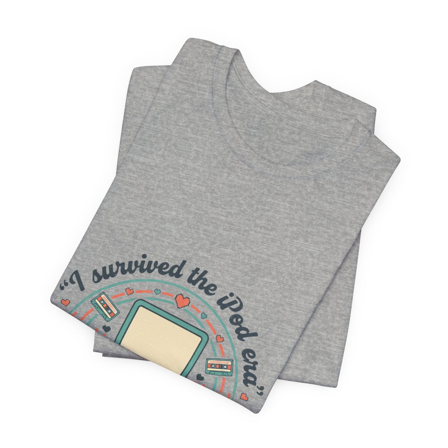 I Survived the iPod Era T-Shirt — Retro 2000s Nostalgia Tee