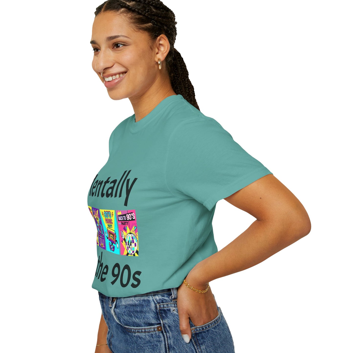 Mentally in the 90s T-Shirt — Retro Nostalgia Tee for 90s Kids