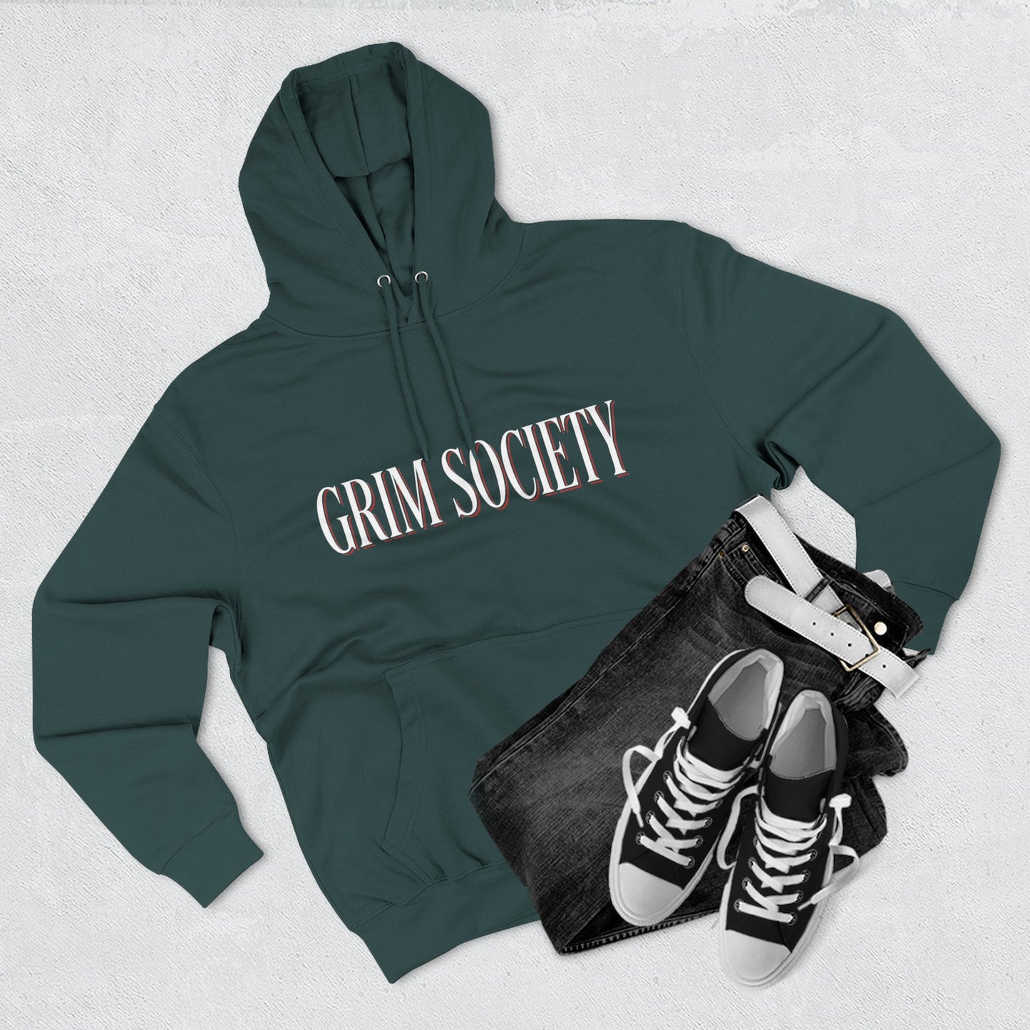 Grim Society “Roll Up” College Edition Hoodie