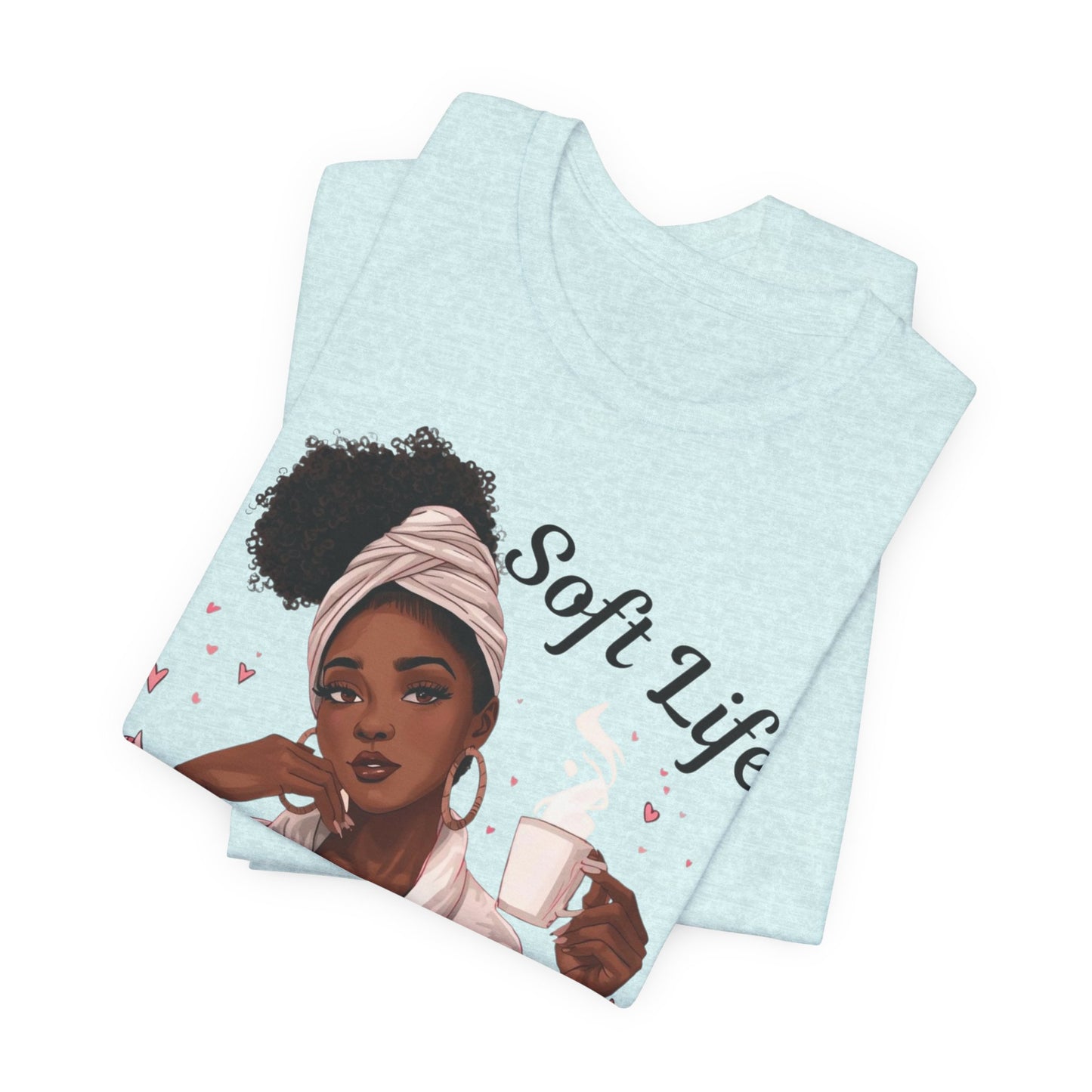 Soft Life Paid Bills Tee | Funny Financial Shirt, Casual Graphic Tee