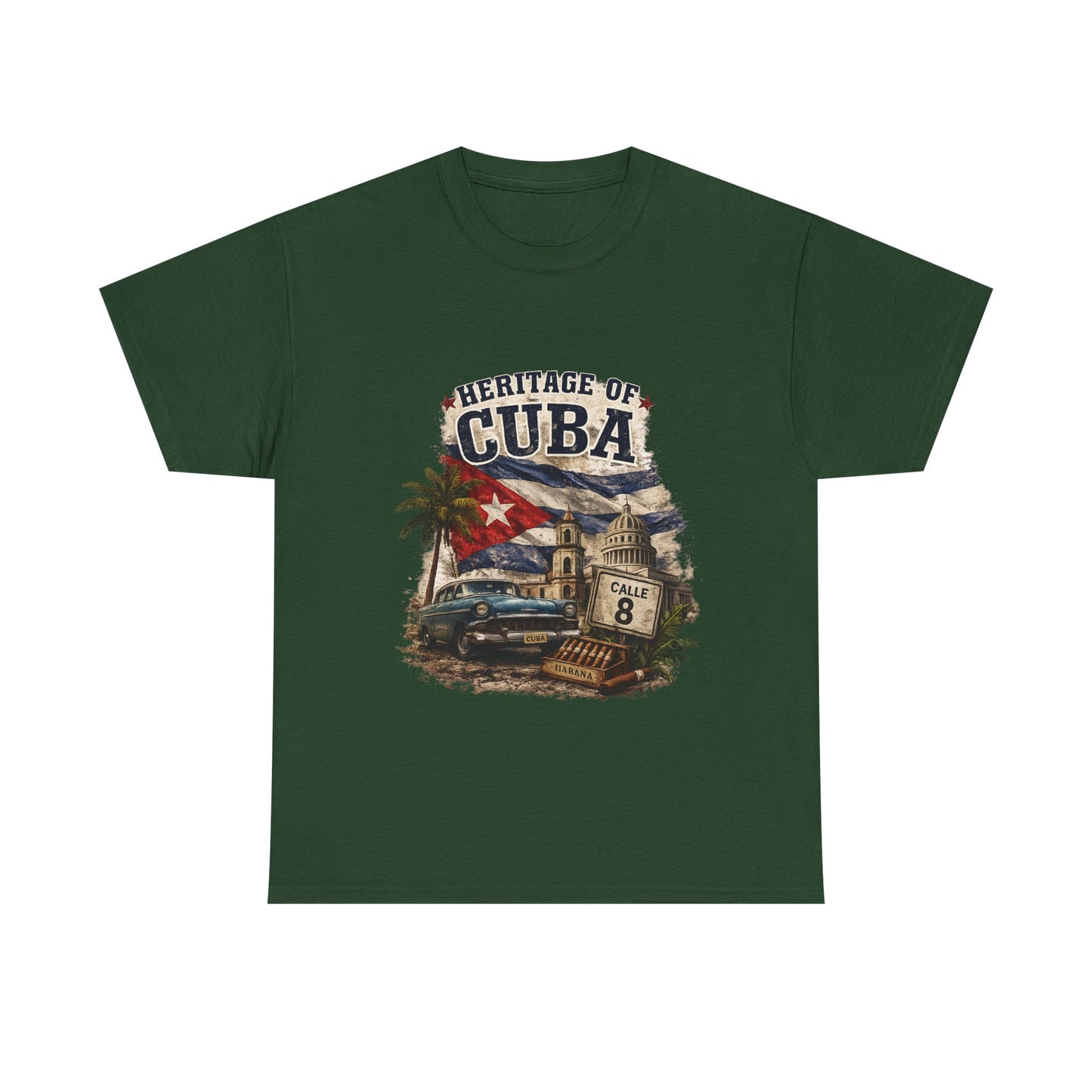 Heritage of Cuba Vintage Graphic Tee