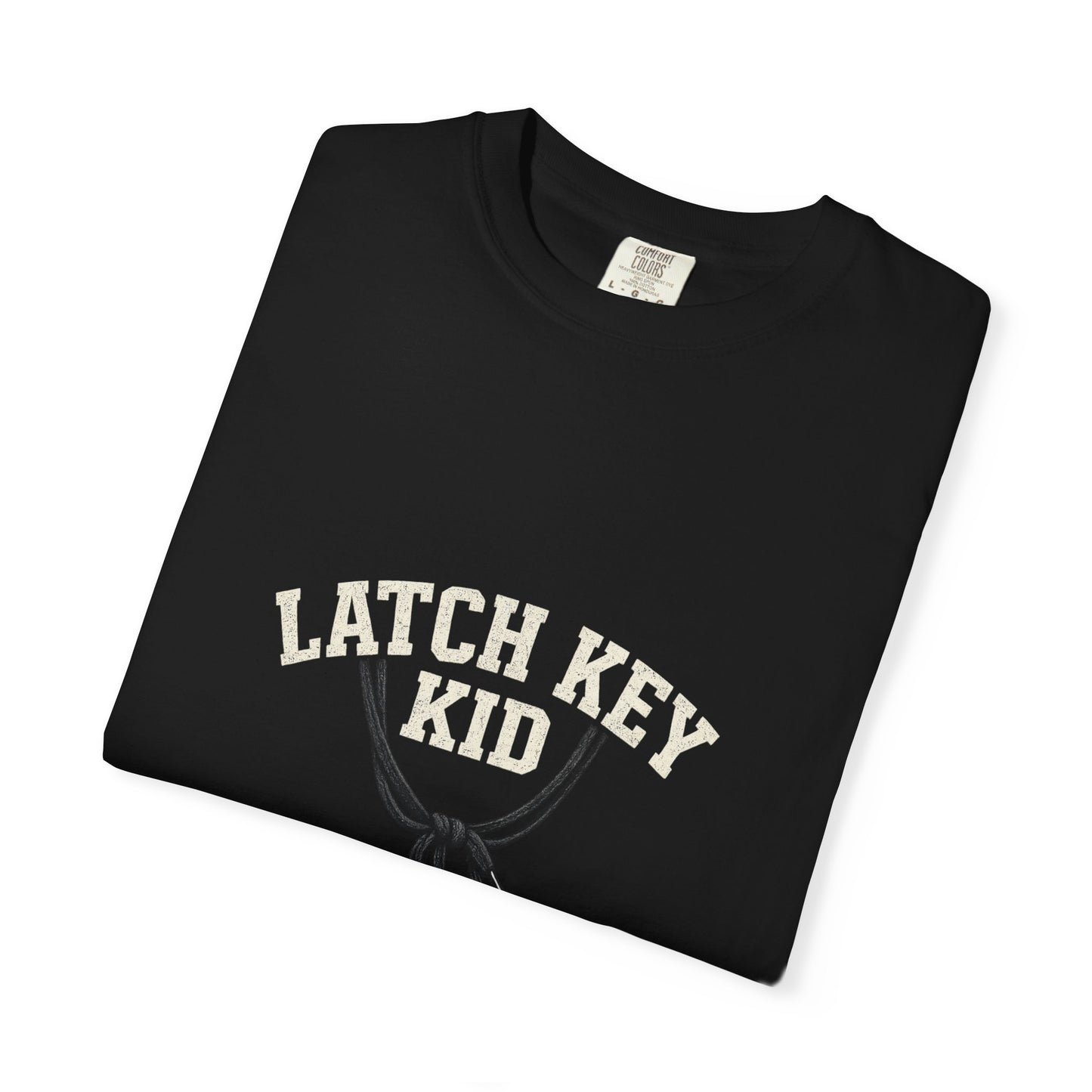 Latch Key Kid T-Shirt — Vintage Key Graphic Tee for Kids & Teens