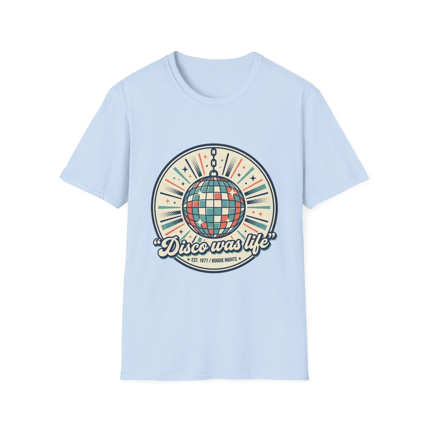 Disco Was Life T-Shirt — Retro Disco Ball Vintage Dance Tee