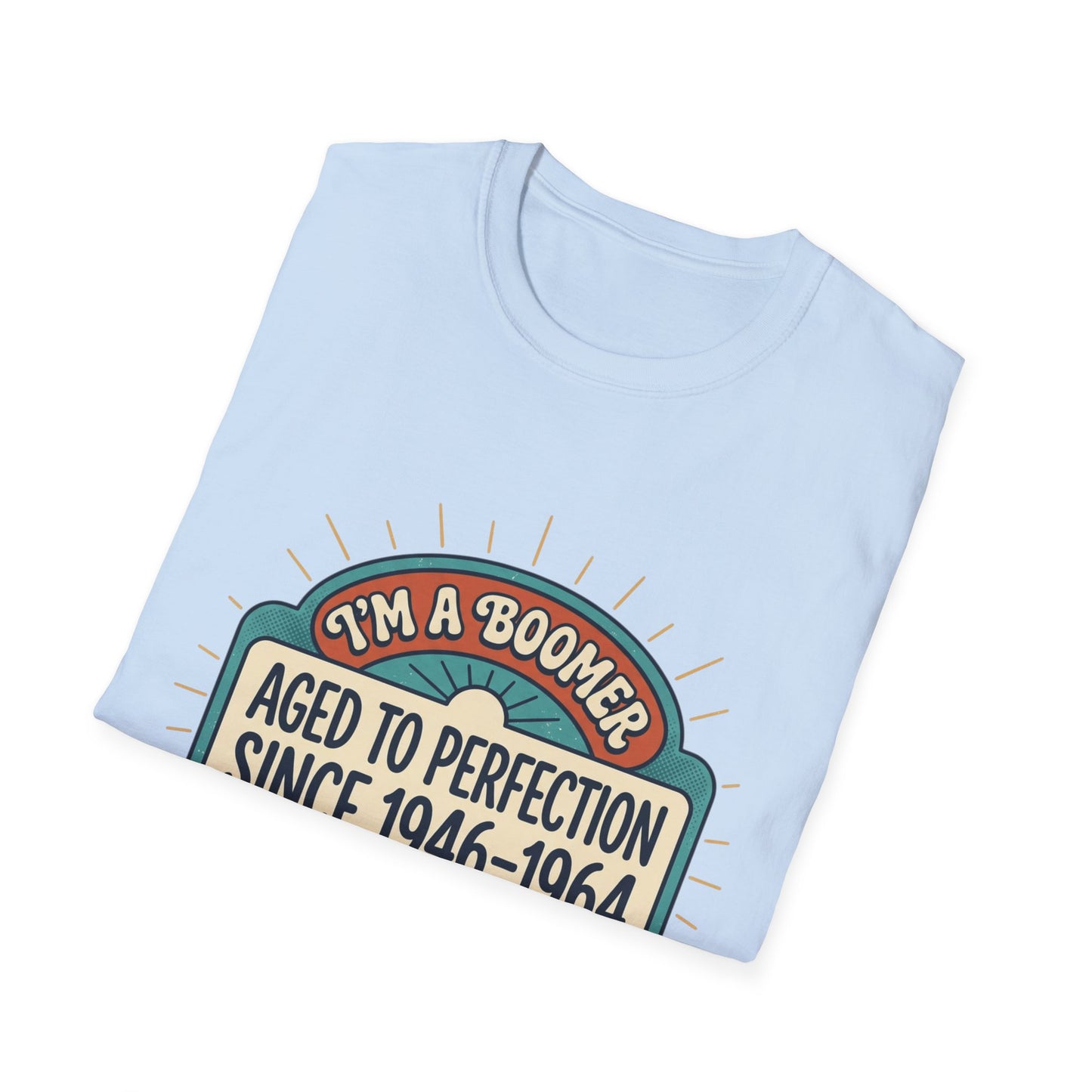 Baby Boomer T-Shirt — Retro Pride Tee for Boomers