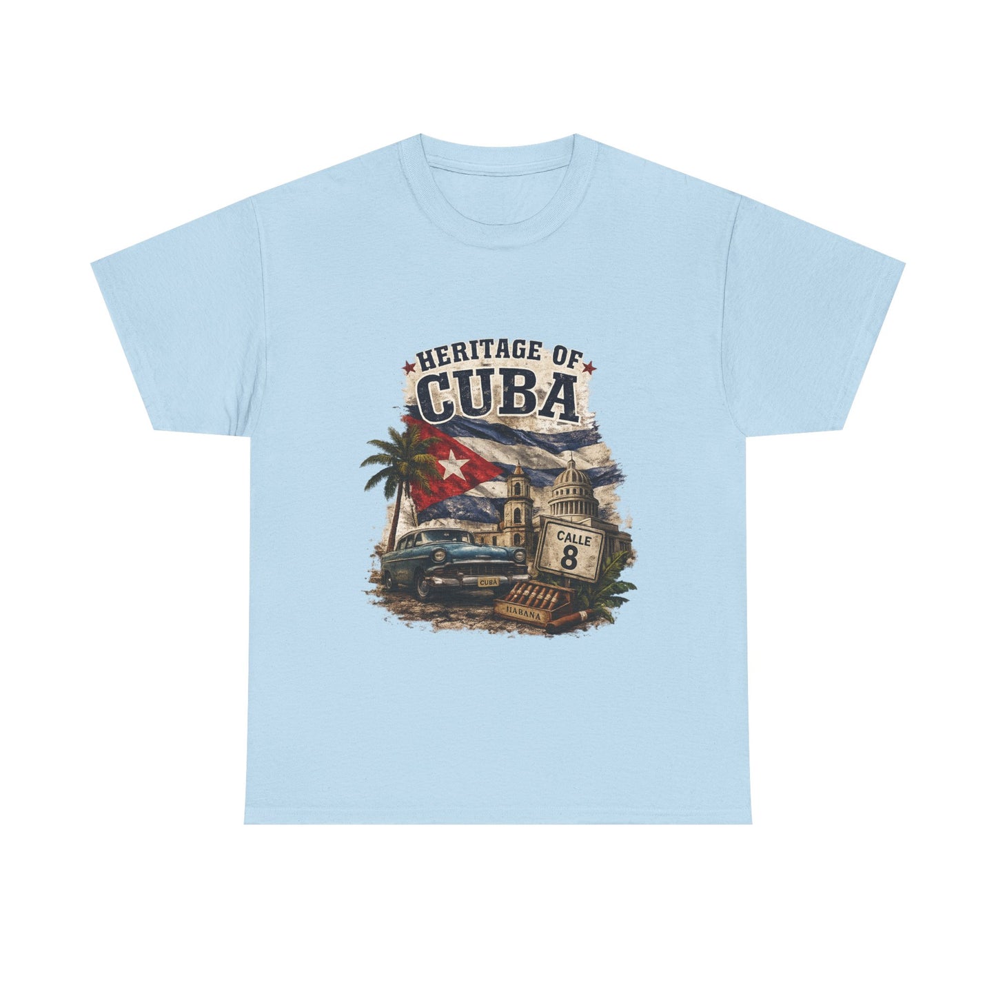 Heritage of Cuba Vintage Graphic Tee