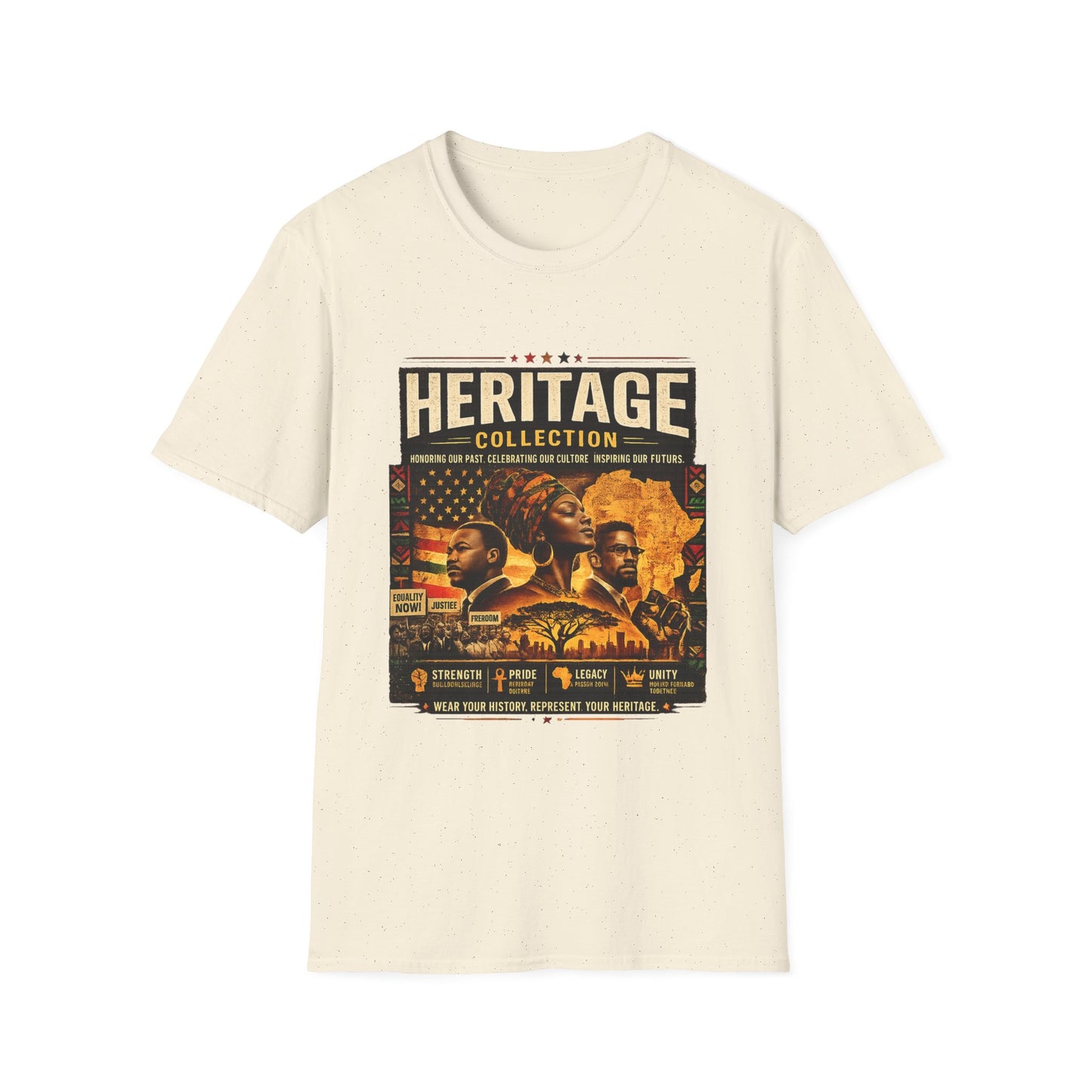 Heritage Collection African American History Graphic Tee | Cultural Pride Shirt