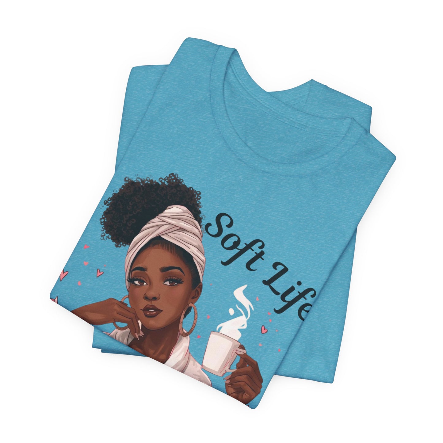 Soft Life Paid Bills Tee | Funny Financial Shirt, Casual Graphic Tee