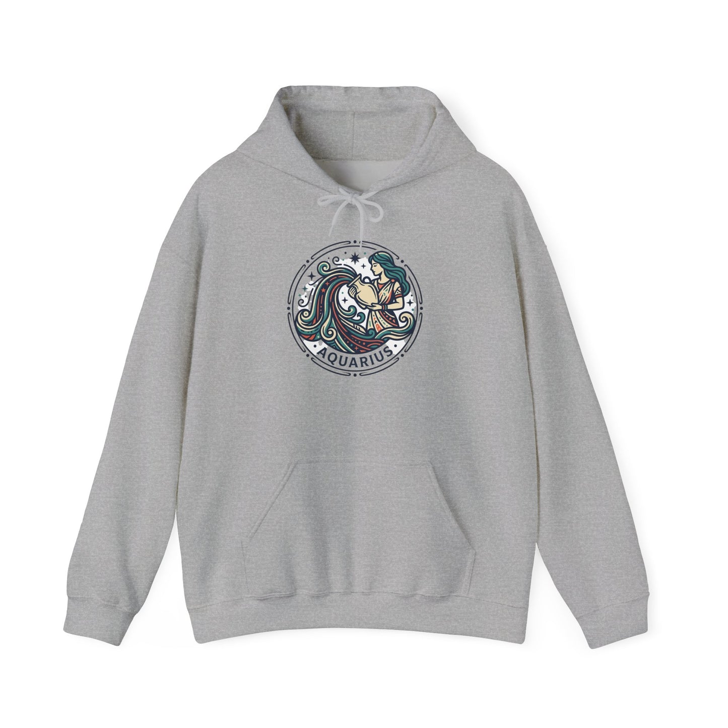 Aquarius Zodiac Hoodie — Star Sign Astrology Sweatshirt