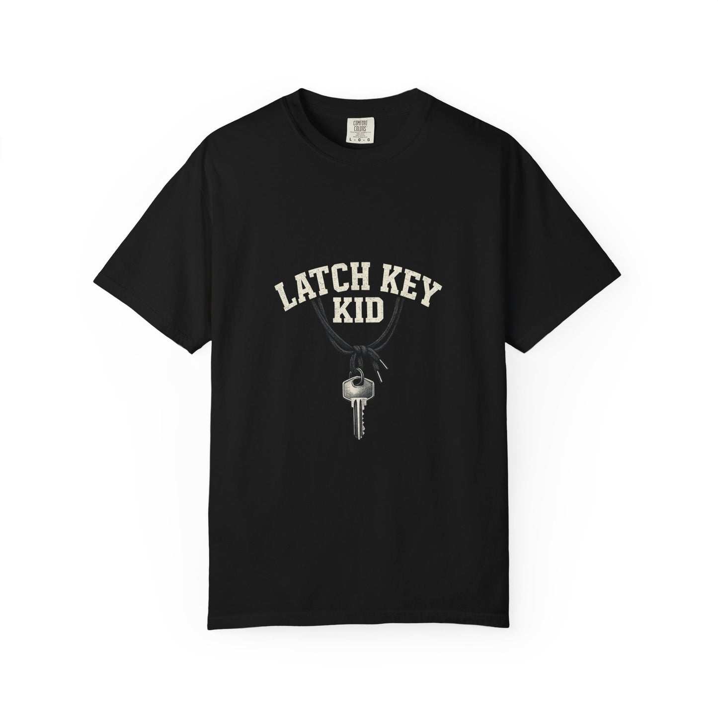 Latch Key Kid T-Shirt — Vintage Key Graphic Tee for Kids & Teens