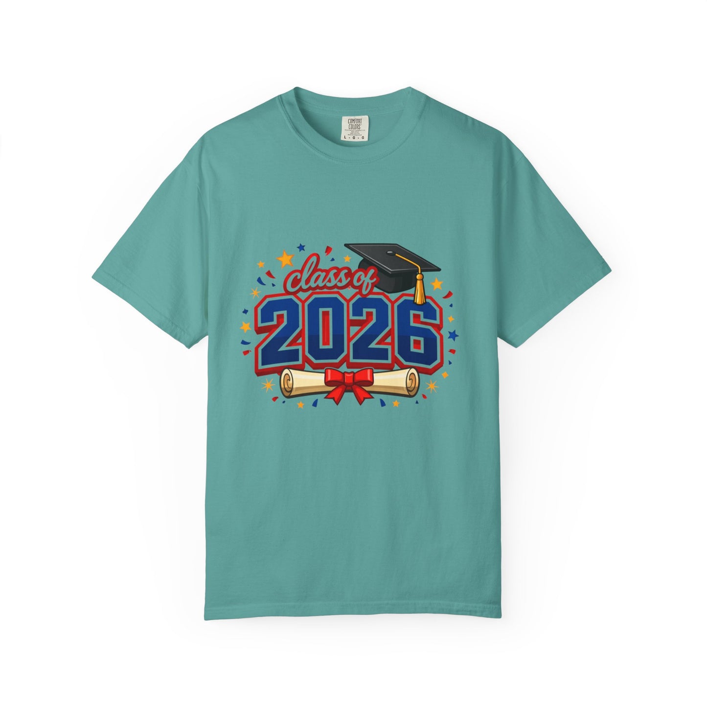 Class of 2026 Graduation T-Shirt — Cap & Diploma Celebration Tee